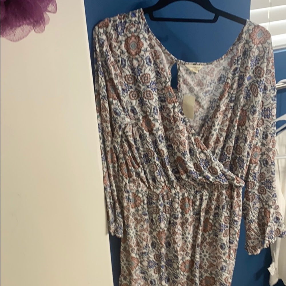 3/4 sleeve romper